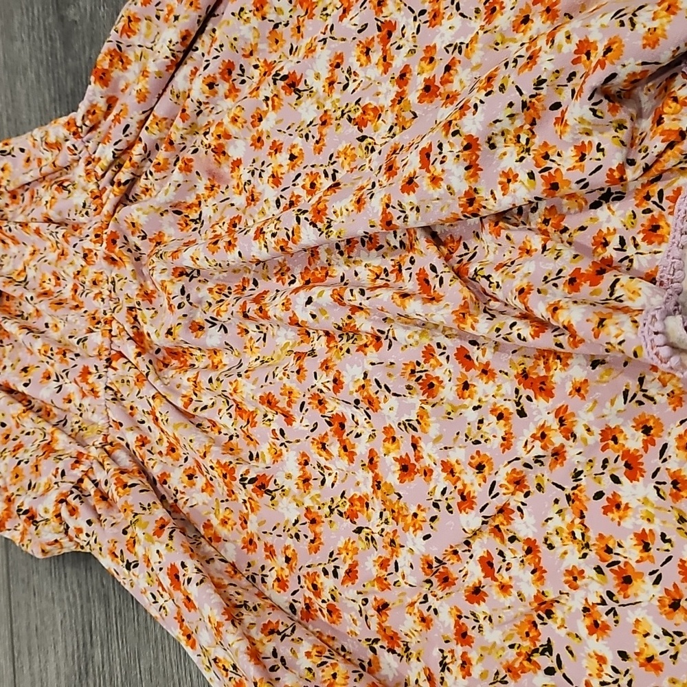 Floral Ruffle Dress - Picture 2 of 3